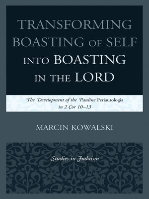 cover image of Transforming Boasting of Self into Boasting in the Lord